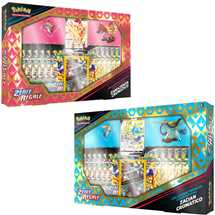 Pokemon - Collezione premium statuina Zacian/Zamazenta crom Zenit Regale 