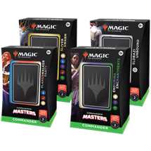 MTG - Commander Masters Commander Deck Display (4 Decks) - ENG