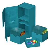 UGD011364 Ultimate Guard Twin Flip`n`Tray 266+ Xenoskin Petrol