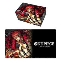 One Piece Card Game Playmat and Storage Box Set -Eustass ”Captain” Kid (Max 1x Store)