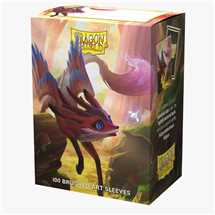 AT-12102 Dragon Shield Brushed Art Sleeves - The Fawnix (100 Sleeves)
