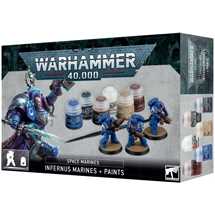 60-11 Space Marines: Infernus Marines + Paints