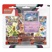 Pokemon - Ossidiana Infuocata - 3 Pack Blister + 1 Promo (IT)