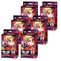 Display 6x Dragon Ball Super Card Game Fusion World Starter Deck FS01 Eng
