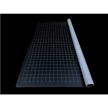 97480 - Chessex Megamat Reversibile 88X122CM - Black Grey Squares (2,54cm)