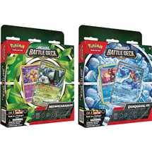 Pokemon Display 6x Deluxe Battle Deck EX Quaquaval/Mewscarada (ENG)