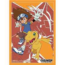 Digimon Card Game Official 2023 Deck Protectors (60 sleeves) - Tai & Agumon