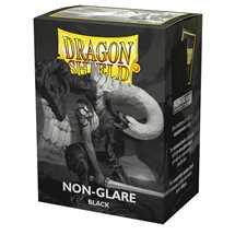 AT-11822 Dragon Shield Matte NonGlare - Black V2 (100 Sleeves)