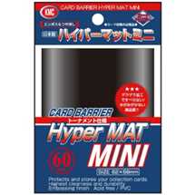 KMC1584 Mini Deck Protector Hyper Mat Black (dim. Yu-Gi-Oh!) (60)