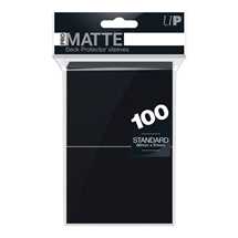 UPR84515 Deck Protector - 100 Buste Pro-Matte Black
