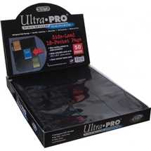 E-82891 Espositore Side Load 18-Pocket Pages - Black Middle Web (50 Pages)