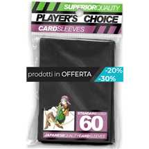 PCA1000 Player's Choice Standard Deck Protector Matte Black FUORI TUTTO