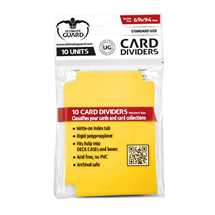 UGD010451 Ultimate Guard Card Dividers Standard Size Yellow (10)