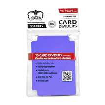 UGD010454 Ultimate Guard Card Dividers Standard Size Purple (10)