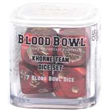 200-97 Blood Bowl - Khorne Dice Set