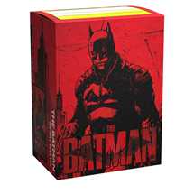 AT-16034 Dragon Shield WB100 Matte Black Art - The Batman (100 Sleeves)