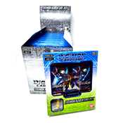 Display 8x Digimon Card Game Adventure Box [AB-01] Italian Premium Store and Games Academy Exclusive