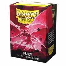 AT-15055 Dragon Shield Dual Matte Sleeves - Fury 'Alaric, Crimson King' (100 Sleeves)