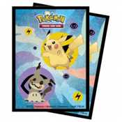 E-16110 Pikachu & Mimikyu Deck Protectors for Pokémon (65 Sleeves)