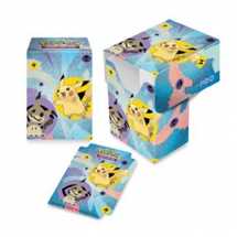 E-16111 Pikachu & Mimikyu Full View Deck Box for Pokémon