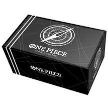 One Piece Card Game Storage Box Standard Black Limited Edition