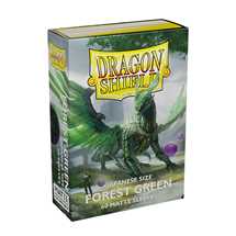 AT-11156 Dragon Shield Small Sleeves - Japanese Matte Forest Green (60 Sleeves)