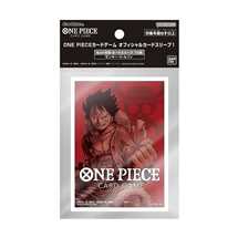 One Piece Card Game Official Sleeve - Red 