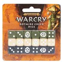 111-90 Warcry: Rotmire Creed Dice