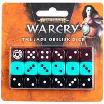 111-22 Warcry: Obelisk Jade Dice