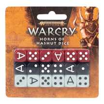 111-91 Warcry: Horns of Hashut Dice