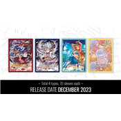 Display 12x One Piece Card Game Official Sleeve 2023 - 4 Assorted