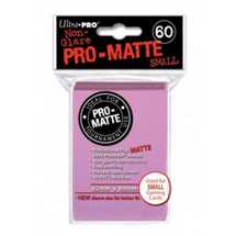 E-84267 UP - Small Sleeves - Pro-Matte - Pink (60 Sleeves)