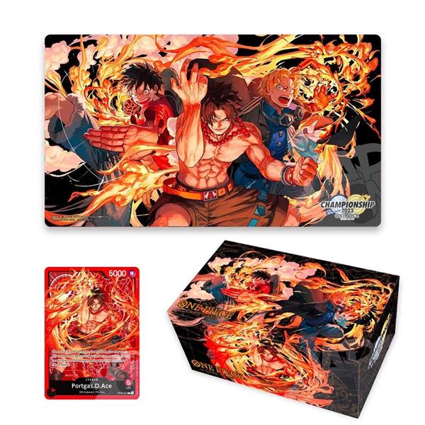 One Piece Card Game Official Storage Box Standard Black & Don Set Japanese  NEW